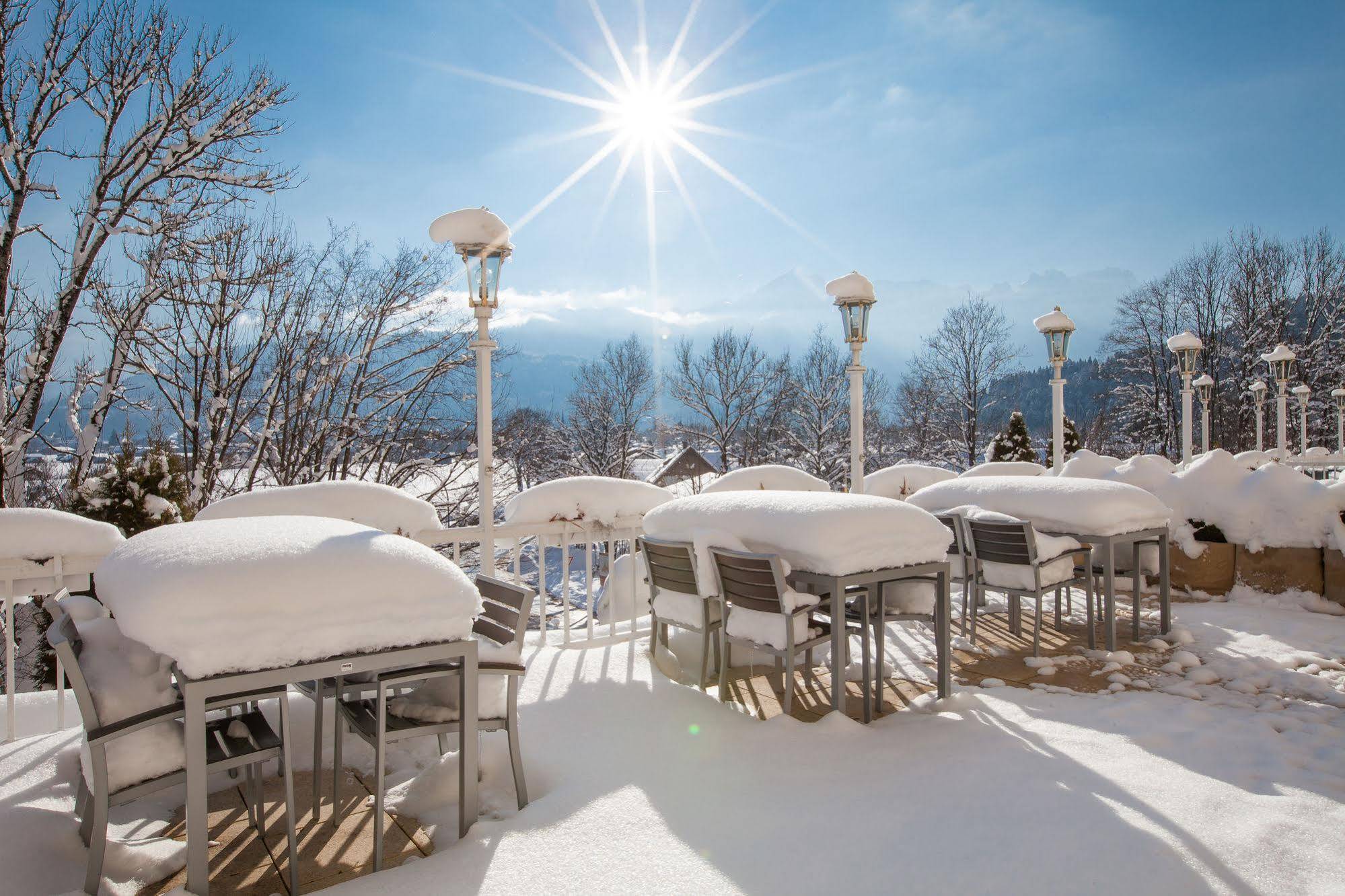 Grand Hotel Sonnenbichl Garmisch-Partenkirchen Esterno foto
